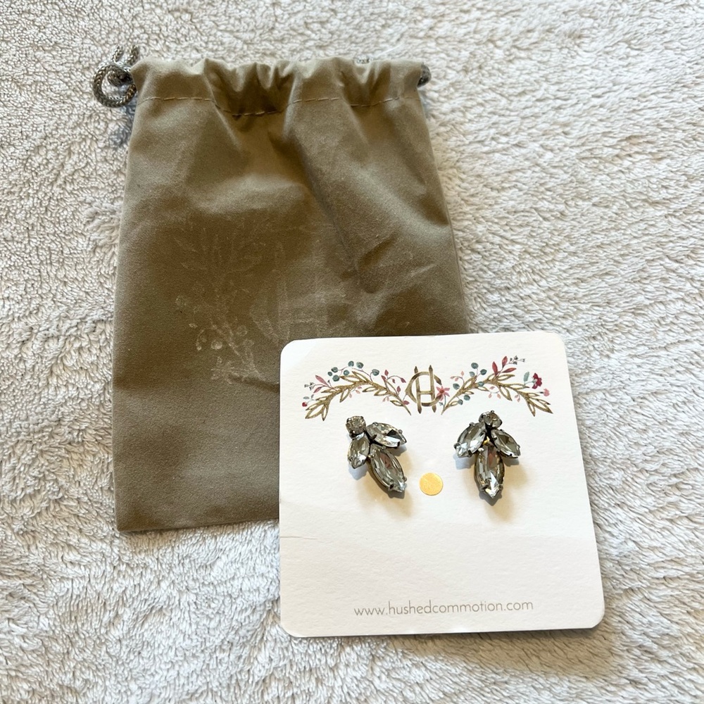 Hushed Commotion Bridal Earrings